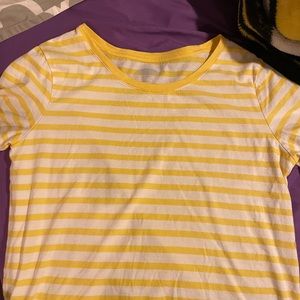 Old navy striped yellow shirt